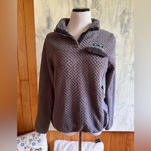 Simply Southern Soft Sherpa - Pullover 
Purplish Gray. Women’s Medium! Cuddly!